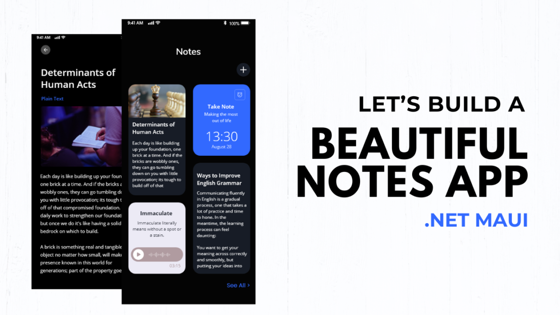 Note App .Net MAUI